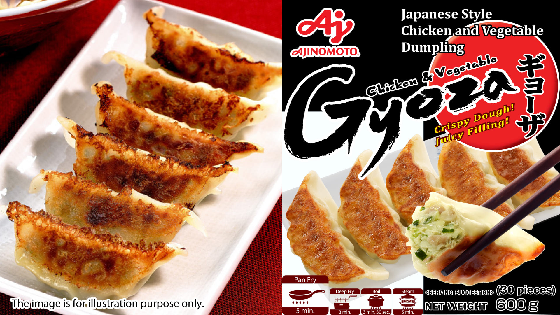 Gyoza (Chicken & Vegetable)
